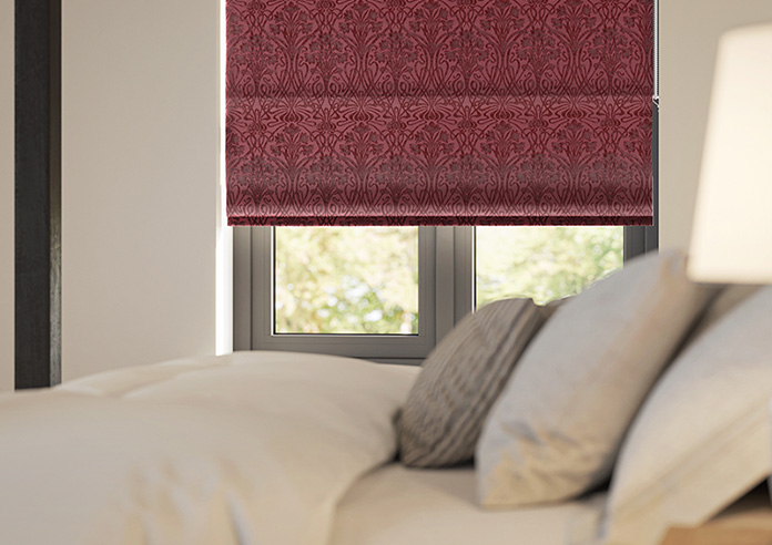 Tiverton, Carmine - Roman Blind - Image 5